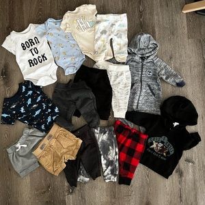 0-3M baby clothes bundle
